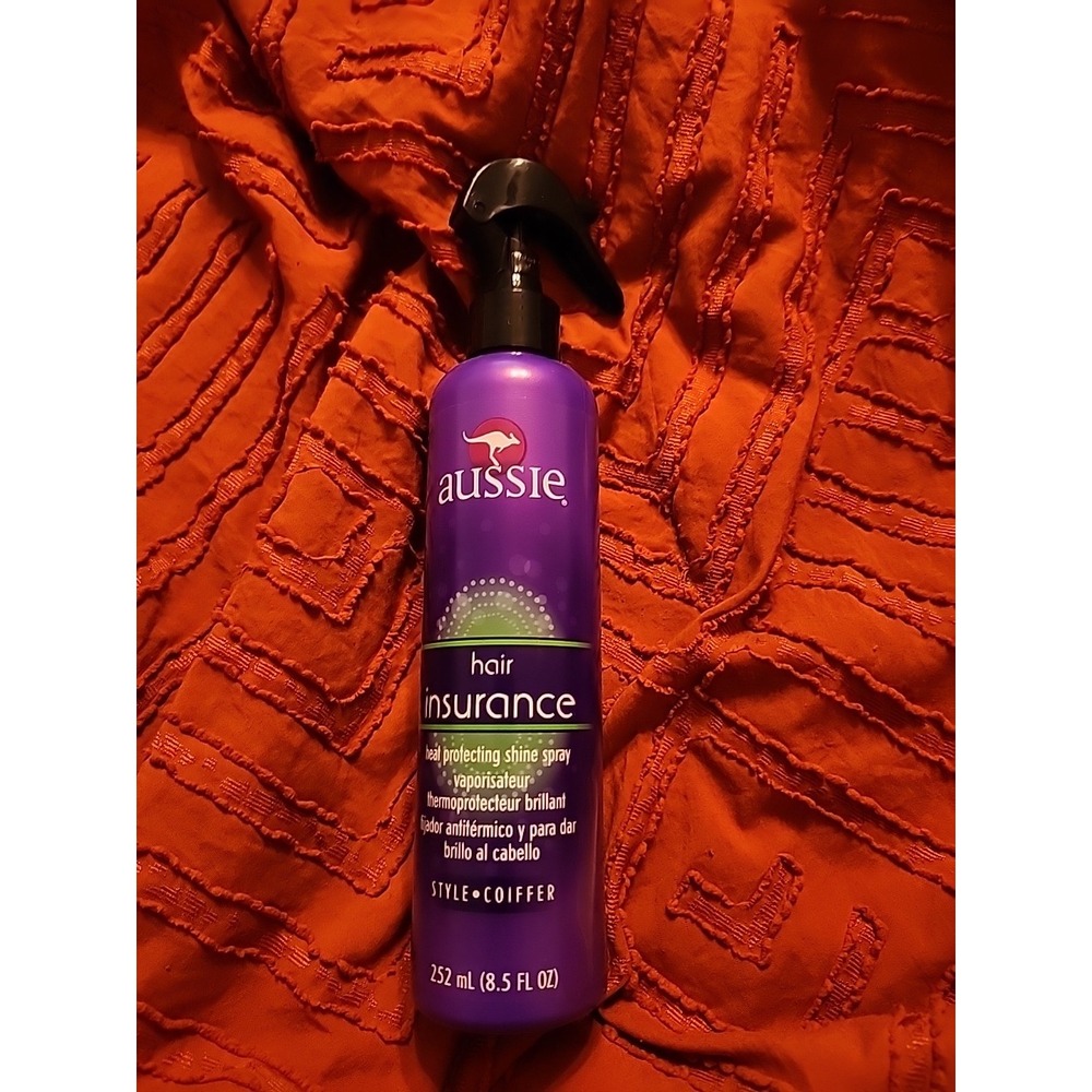 Aussie Hair Insurance Heat Protecting Shine Spray 8.5 Fl Oz Discontinued Item